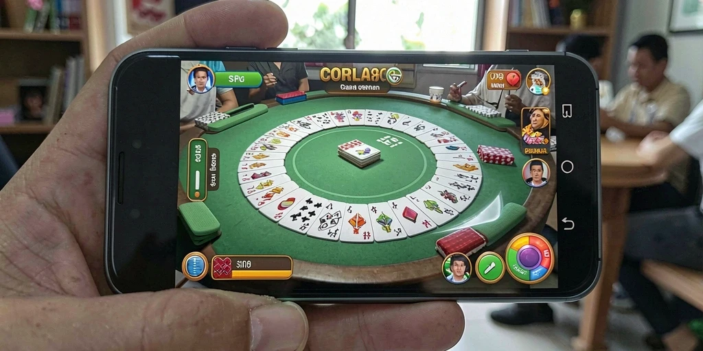 Gameplay seru CORLA188 dengan fitur Gaple interaktif.