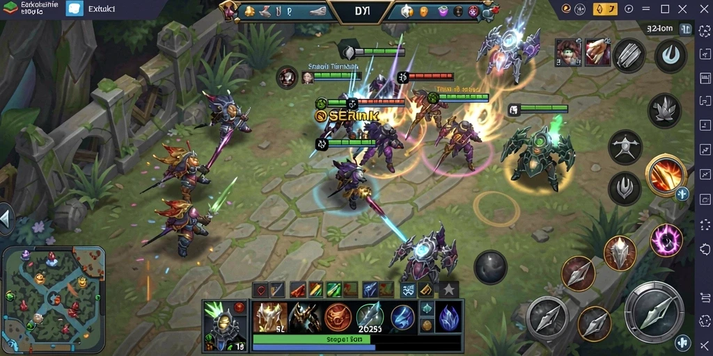Tampilan gameplay DY01 yang menantang dan strategis.