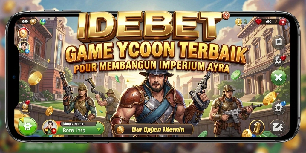 Tangkapan layar utama IDEBET menampilkan gameplay Tycoon yang menarik.
