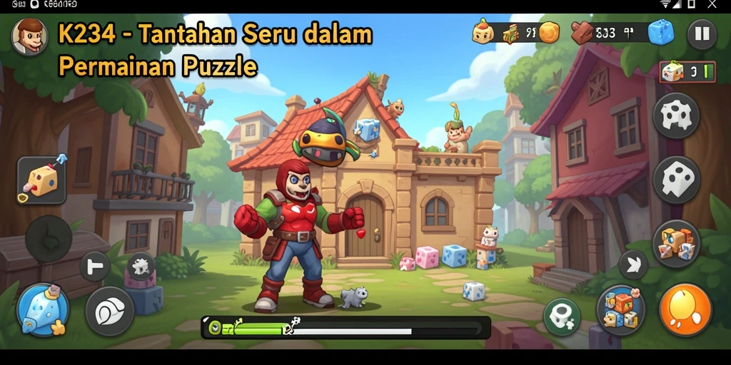 Tampilan gameplay K234 yang menantang dan mengasyikkan.
