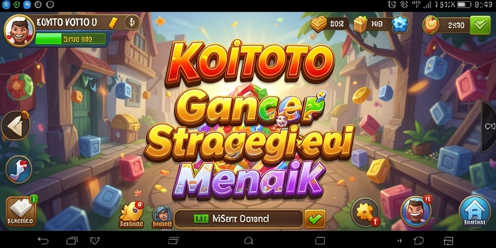 Tampilan gameplay KOITOTO yang mendebarkan dan penuh strategi.