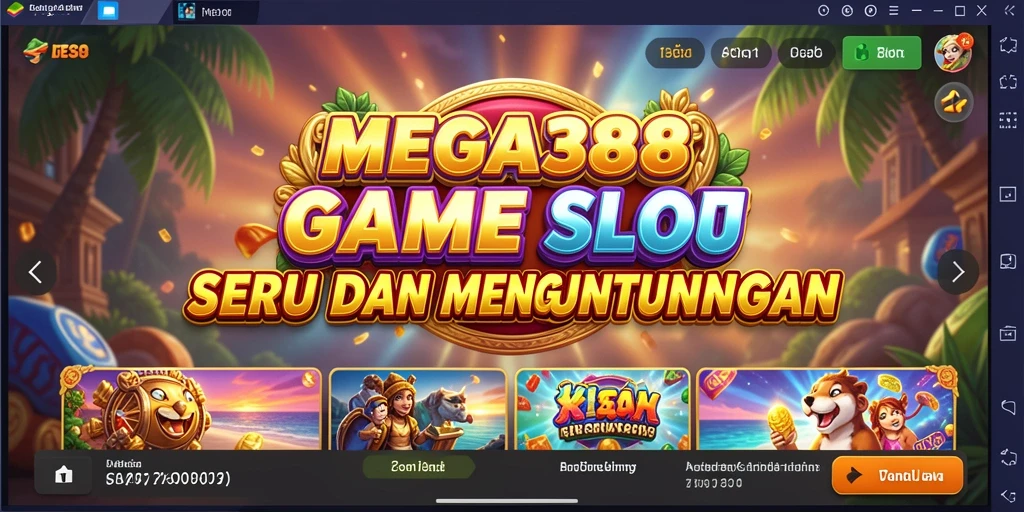 Screenshot gameplay MEGA388 yang menarik dan penuh aksi.
