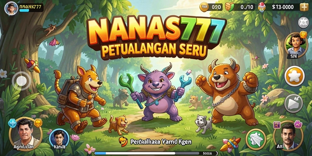 Tampilan menarik dari gameplay NANAS777 yang penuh petualangan.