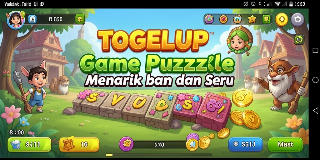 Tampilan gameplay TOGELUP yang menarik dan penuh tantangan.