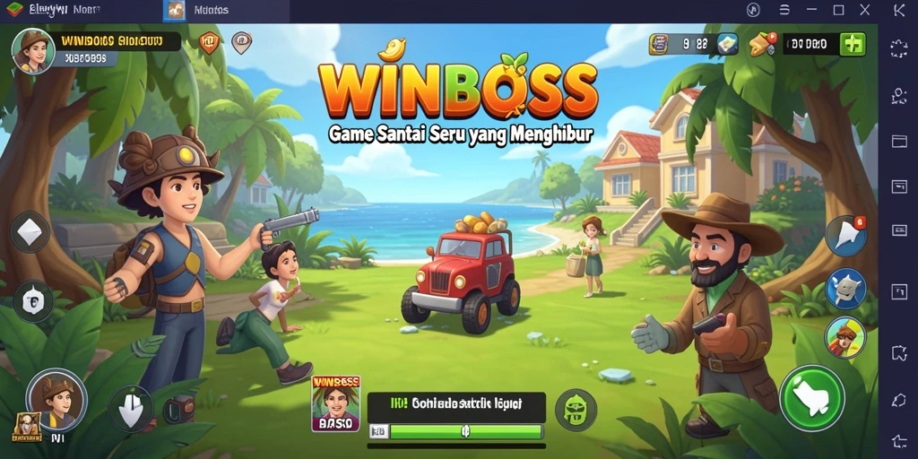 Tangkapan layar gameplay WINBOSS yang seru dan penuh warna.